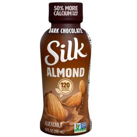 SILK Silk Aseptic Dark Chocolate Almond Milk 10 fl. oz. Bottle, PK12 136808